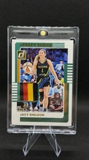 2025 Donruss WNBA Jacy Sheldon Jersey Series #18 Relic Card /25 3 Color