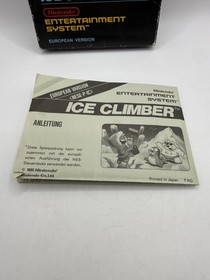 Ice Climber &ndash; PAL Nintendo Entertainment - NES &ndash; CIB - OVP - Bienengr&auml;ber