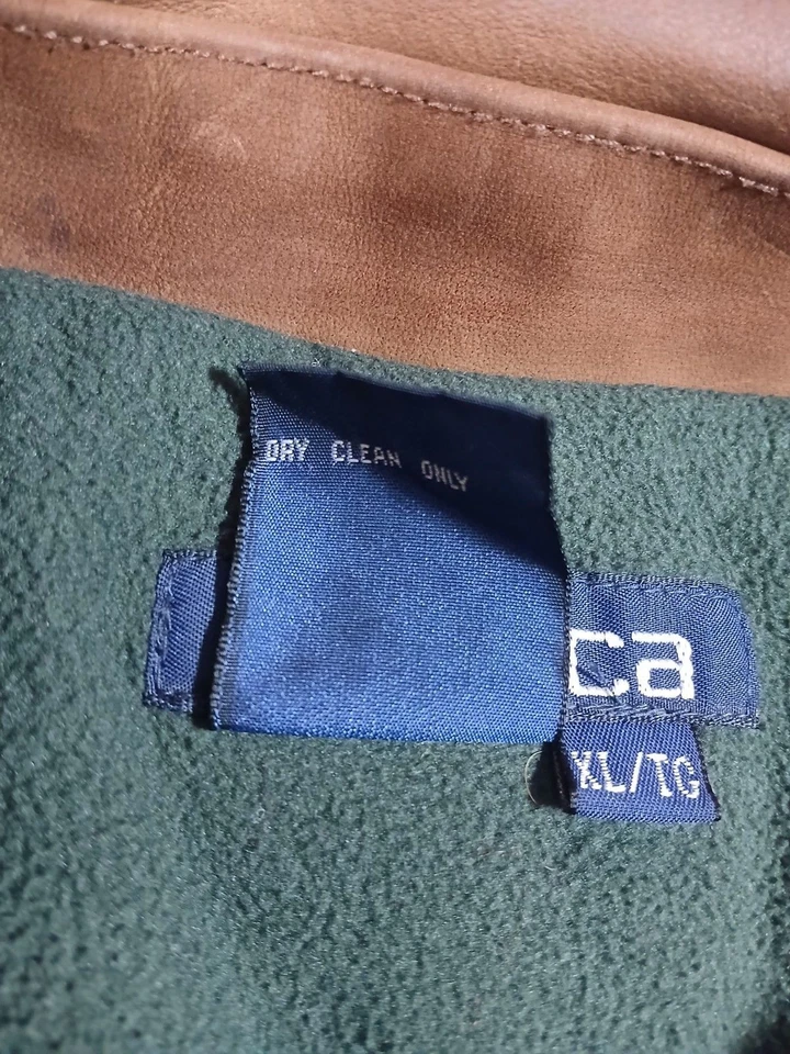 Nautica Mens Coat Extra Large XL Insulated Nylon Polyester Collared Vintage - Image 4 of 4