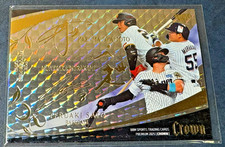 BBM 2025 Kazuma Okamoto / Munetaka Murakami / Teruaki Sato triple foil facs /25