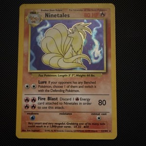Ninetales Base Set | eBay