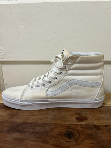 Vans SK8 HI Herren 8/Damen 9,5 Weiß Skateboarding Sneaker Schuhe 508731 - Bild 7 von 15
