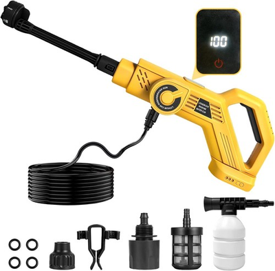 #ad Cordless Pressure Washer for Dewalt 20V Battery 700 PSI Portable Handheld Power $107.99