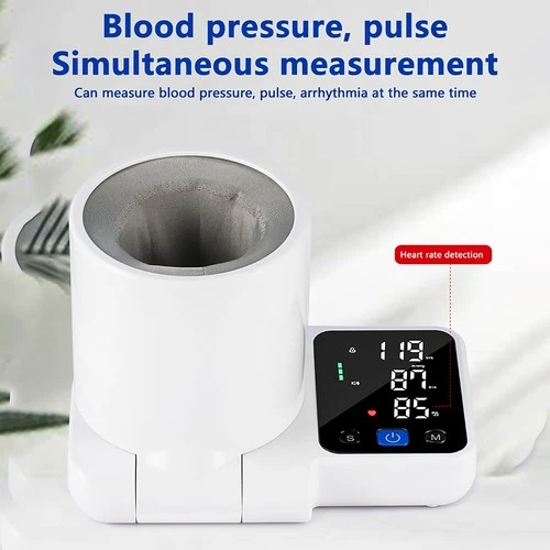 Arm Barrel Electronic Blood Pressure BP Monitor Heart Heart Rate Detection