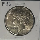 1926 Peace Silver $1 Dollar Coin