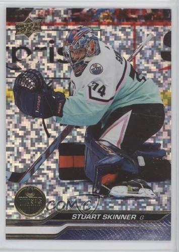 2023-24 Extended Series All-Star Team Speckled Rainbow Foil Stuart Skinner #697