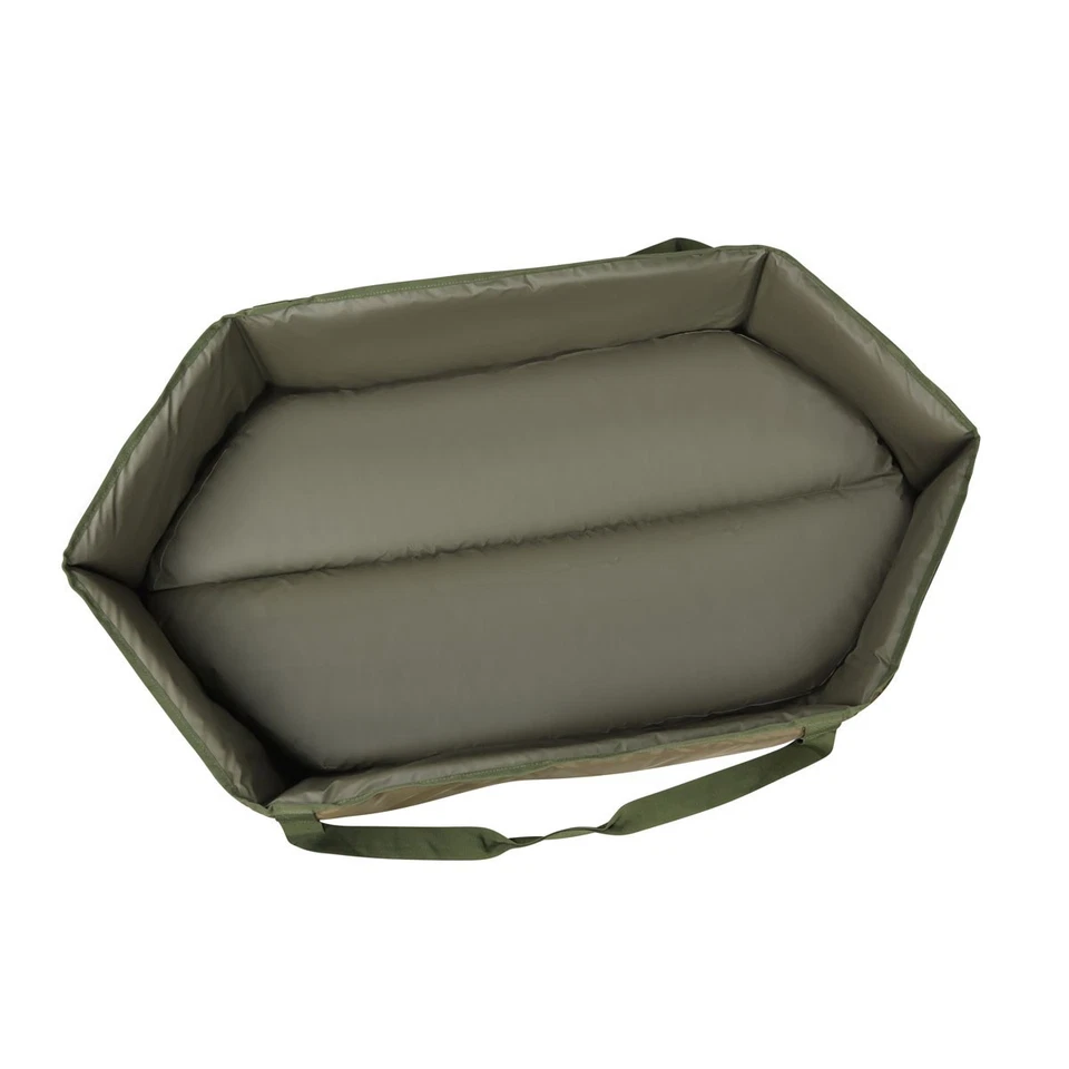 Carp Cradle Fishing Unhooking Mat Oval Green With Carry Bag - Carper Tackle - Image 2 of 4