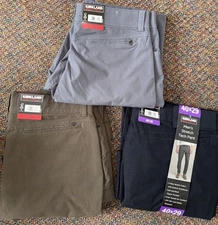 Kirkland Signature Men’s Stretch Tech Pant Black Gray Brown  7771419