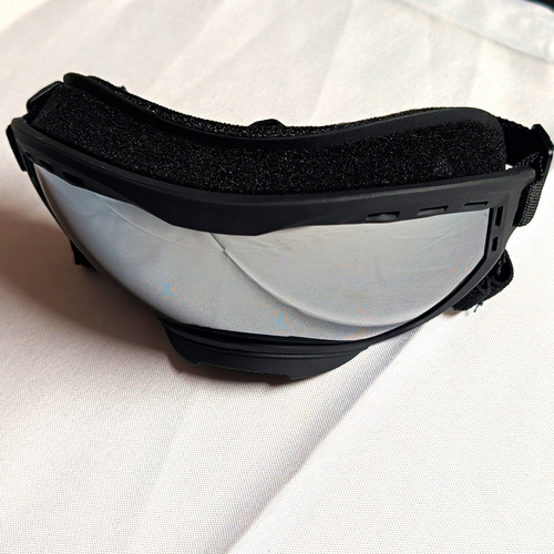 Flantor Dog Goggles for Large Dogs L, Black UV Wind Dust Protection