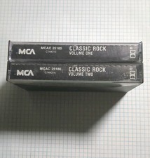 Classic Rock  Volume One and Two Cassette, 1988, MCAC 25185 / 25186 VG 