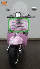 Elektroroller Retro Vespa-Style Zubehör Gepäckträger vorne klappbar