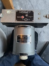 Vintage Cossor Oscillograph Camera Model 1428 Mk. IIA & Drive Unit 1431 - Rare