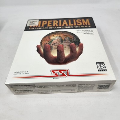 Imperialism FACTORY SEALED PC BIG BOX GAME SSI Brand new CD ROM