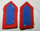 WW2 MILITARY GENDARMARIE PATCH SHOULDER PAIR WORLD WAR II BADGE