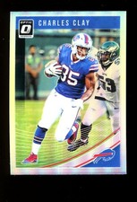 2018 Panini Donruss Optic SILVER HOLO #13 Charles Clay Buffalo Bills