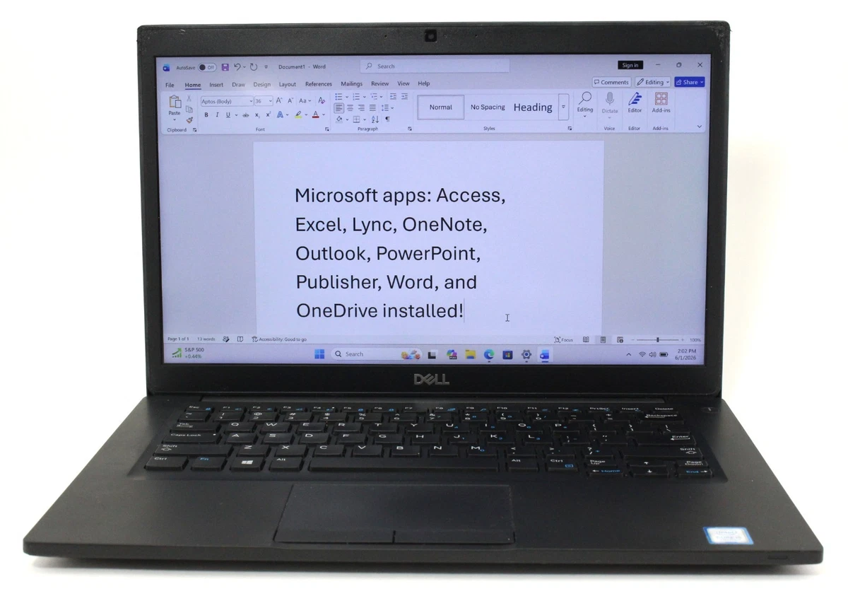 Dell Latitude 7490 Windows 10 PC Laptops & Netbooks for Sale