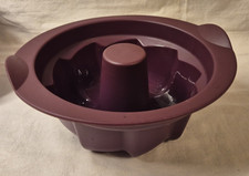 Tupperware Silikon Backform Prinz Kleine Gugelhupf Backform Lila Neu/OVP