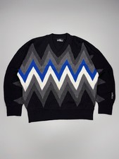 Vintage 90  s Carlo Colucci Multicolor Knit Sweater Mens M