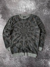 Vintage Drop Dead Tie Dye Grey Sweatshirt