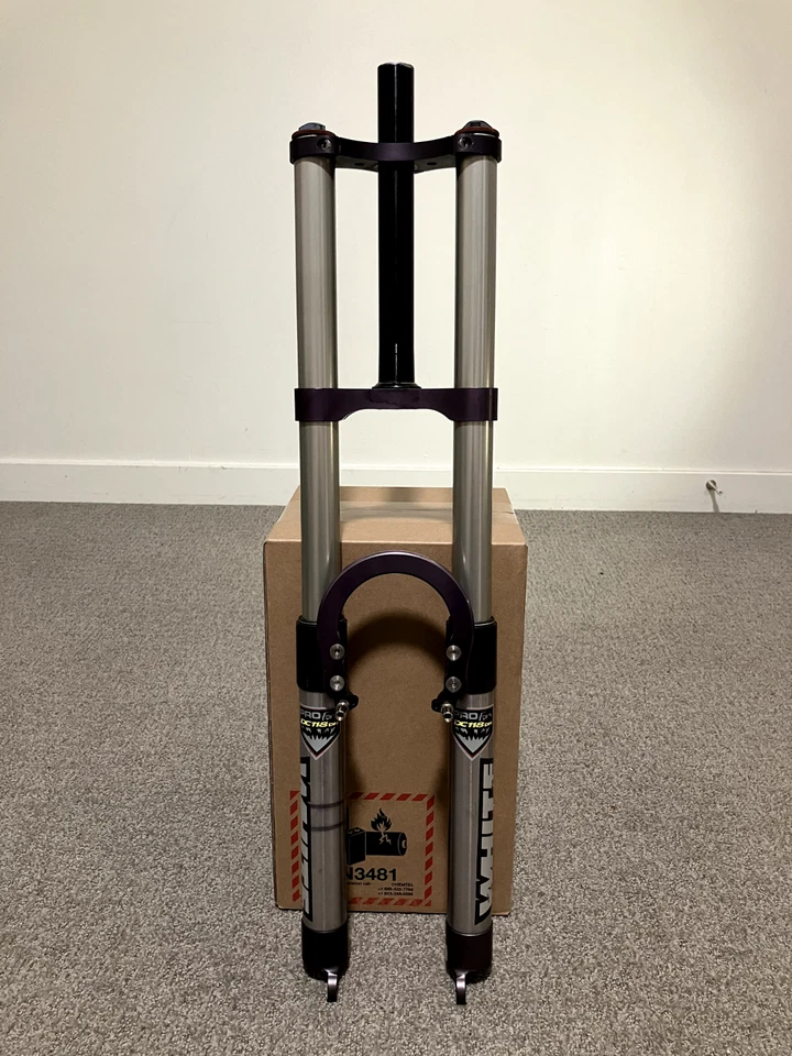 White Brothers Pro Forx DC118 DH - 复古下坡叉 — 第 3/4 张图片