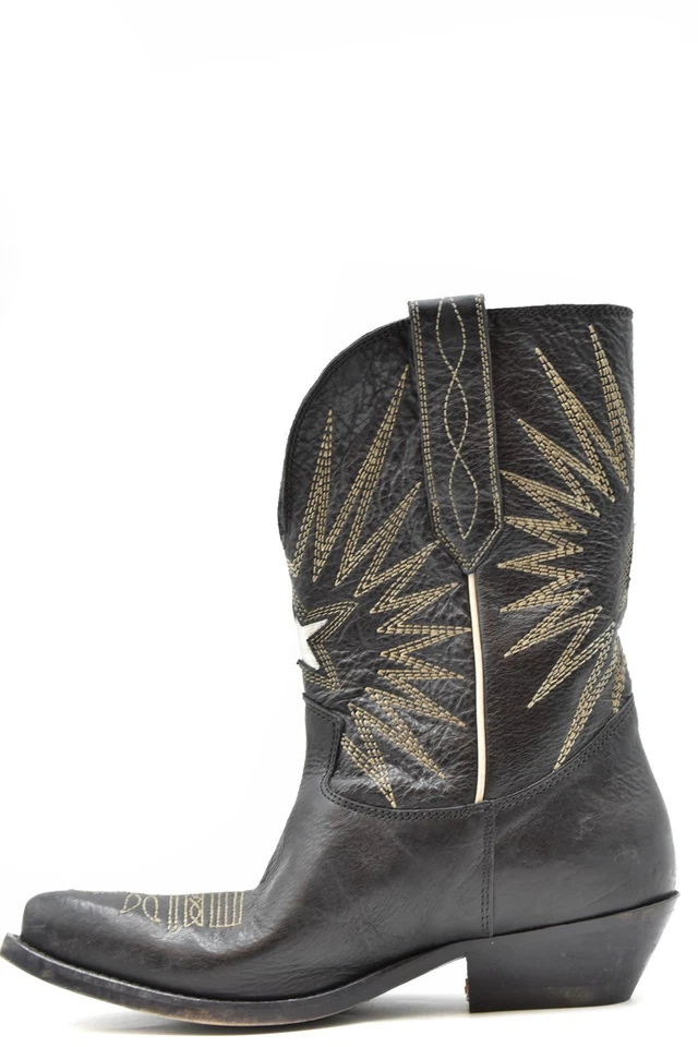 Golden Goose Stiefeletten Schwarz G34WS781.A1 ECD1070, Größe 35 EU - Bild 4 von 4