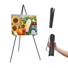 Thickened Easel Stand for Wedding Sign Poster 63'' Portable Easels for Disp...