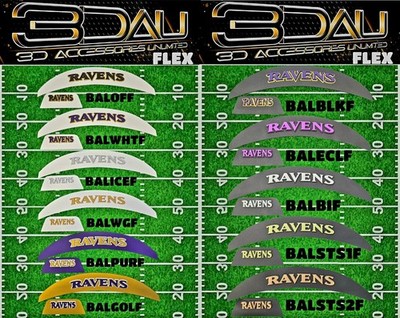 Baltimore Ravens 3D Front & Back SpeedFlex Bumpers