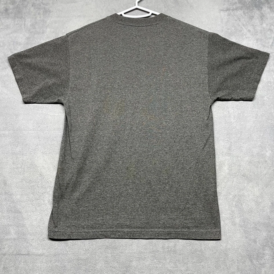 DC Shoes Y2K T Shirt Mens Medium Gray Graphic Print Cotton Streetwear Outdoor - Image 2 of 4
