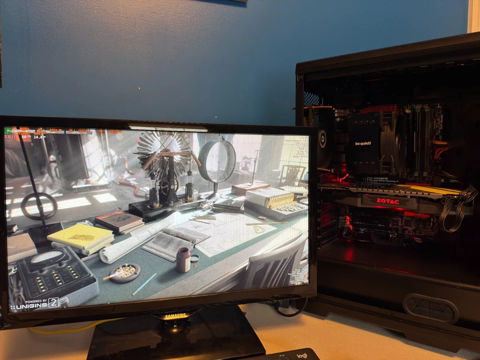 ZOTAC GeForce GTX 1070 Amp Edition 8GB GDDR5X Graphics Card - Image 3 of 4