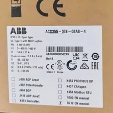ACS355-03E-08A8-4 1PCS Brand New ABB ACS355-0...
