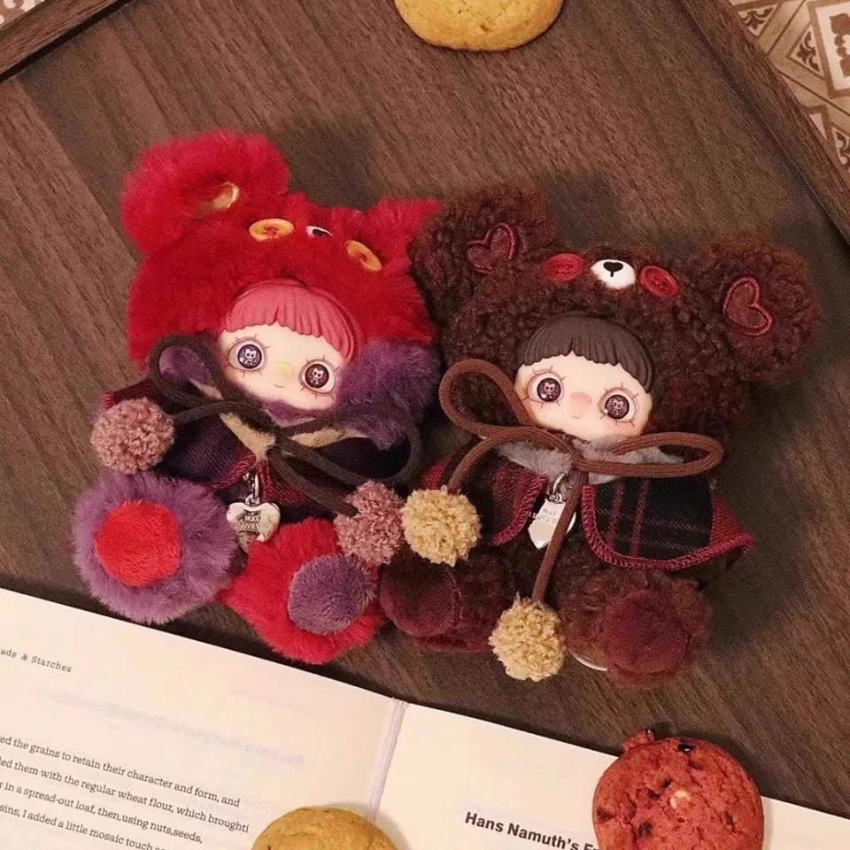 Maymei-Tiny Bear Cookie Series Peluche Pedante Figura Confirmada Caja Ciega Regalo Foto 3 de 4