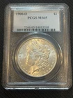 1900-O Morgan Silver Dollar PCGS MS65 Superb Eye Appeal Strong Strike