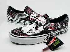 Vans x House Of Terror Friday The 13th Jason Voorhees Slip On Men's Size 10.5