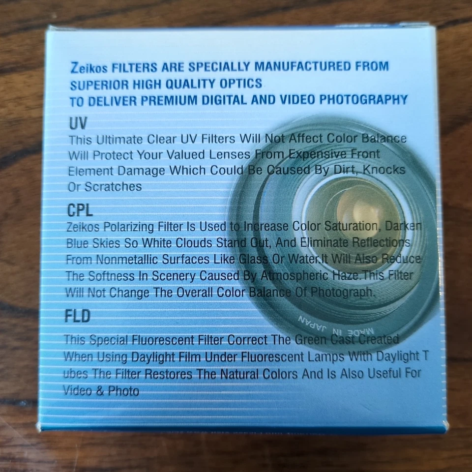 Zeikos ZE-FLK72 72 mm Filter Kit - Image 2 of 4