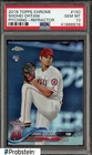 2018 Topps Chrome Shohei Ohtani RC Rookie Pitching Refractor #150 PSA 10 POP 257