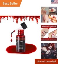 Stick-On Edible Fake Blood 0.5 oz - Create Stunning Nosebleed Effects Easily