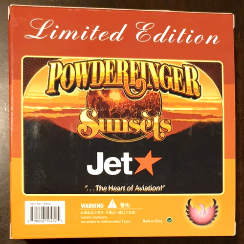 AIRBUS A320-200 Jetstar Airways Powderfinger Sunsets Livery 1:400 Scale Diecast. - Picture 2 of 8