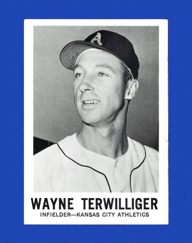 1960 Leaf Set-Break #134 Wayne Terwilliger EX-EXMINT *GMCARDS*