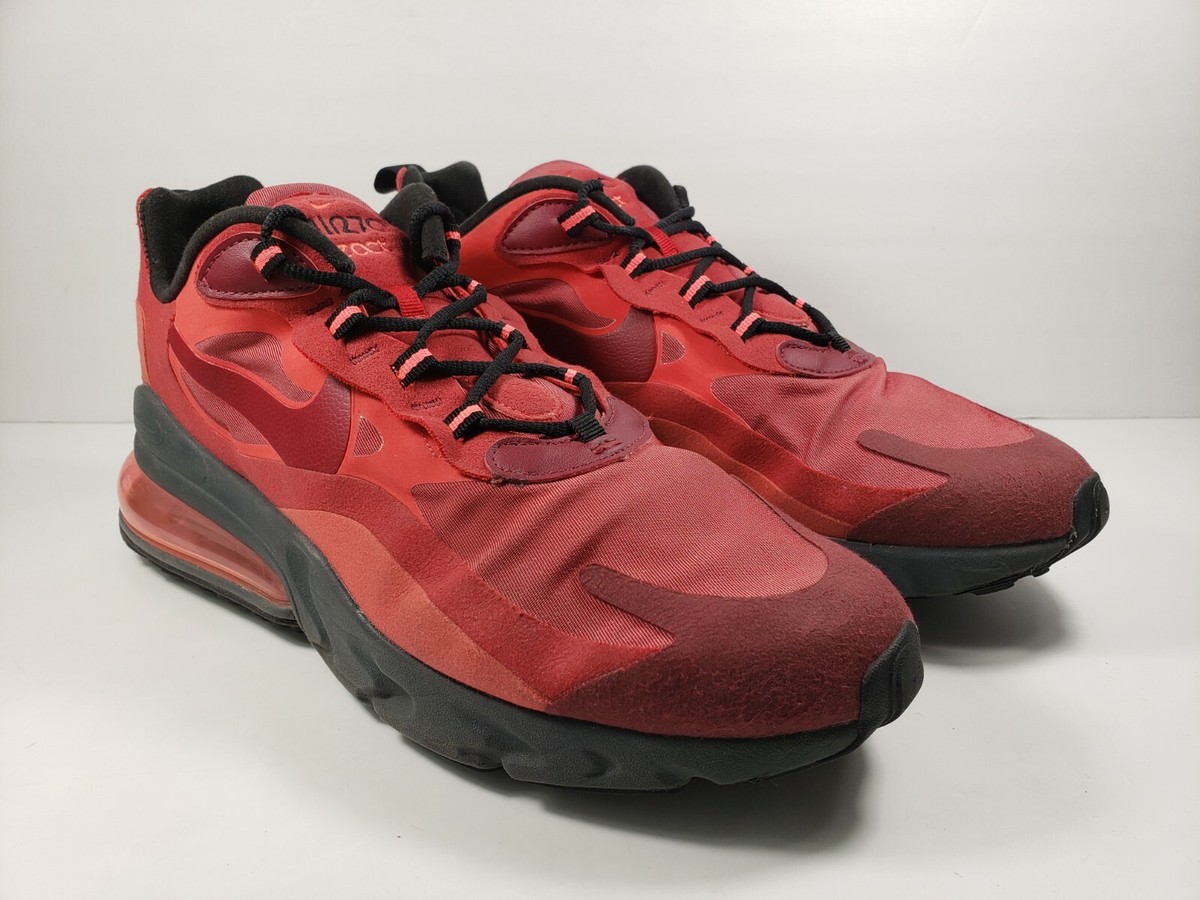 Nike Air Max 270 React Mens CI3866-600 Gym Red Black Team Running Shoes Size 9.5 NIKE Air Max 270 React CI3866 002 - Shiekh main image 4
