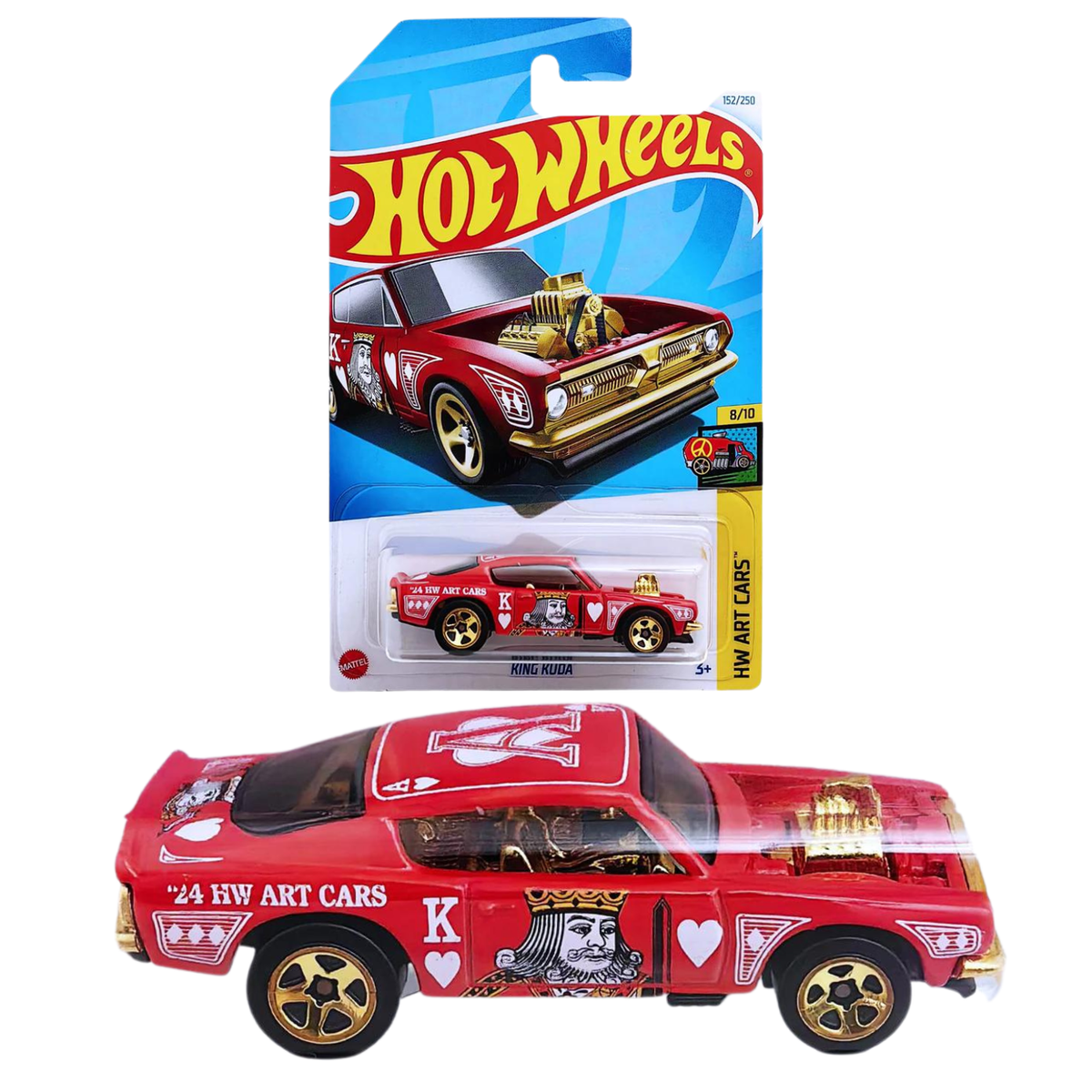 Amazon.com: Hot Wheels - King Kuda - Halloween 2021 Set 4/5