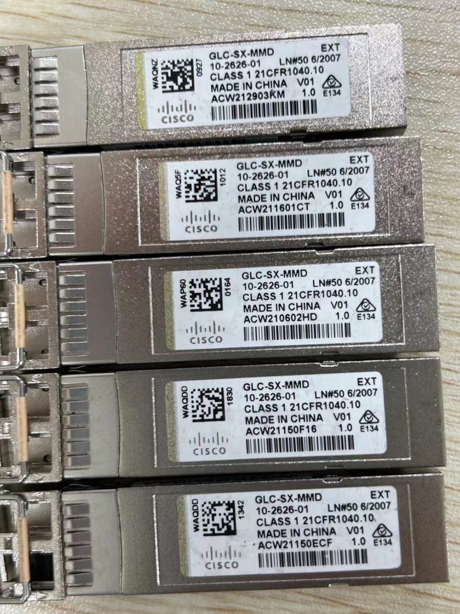 CISCO GLC-SX-MMD 1000BASE-SX SFP Transceiver Module 10-2626