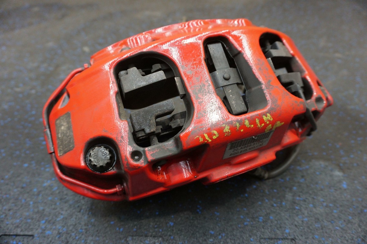 Front Left Brake Caliper Red 400x38mm 4G0615105CM 4G8615107A OEM  