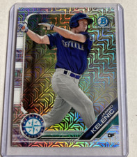 2019 Bowman Chrome #BCP-13- JARRED KELENIC Mojo Refractor SP Rookie RC Card.. rookie card picture
