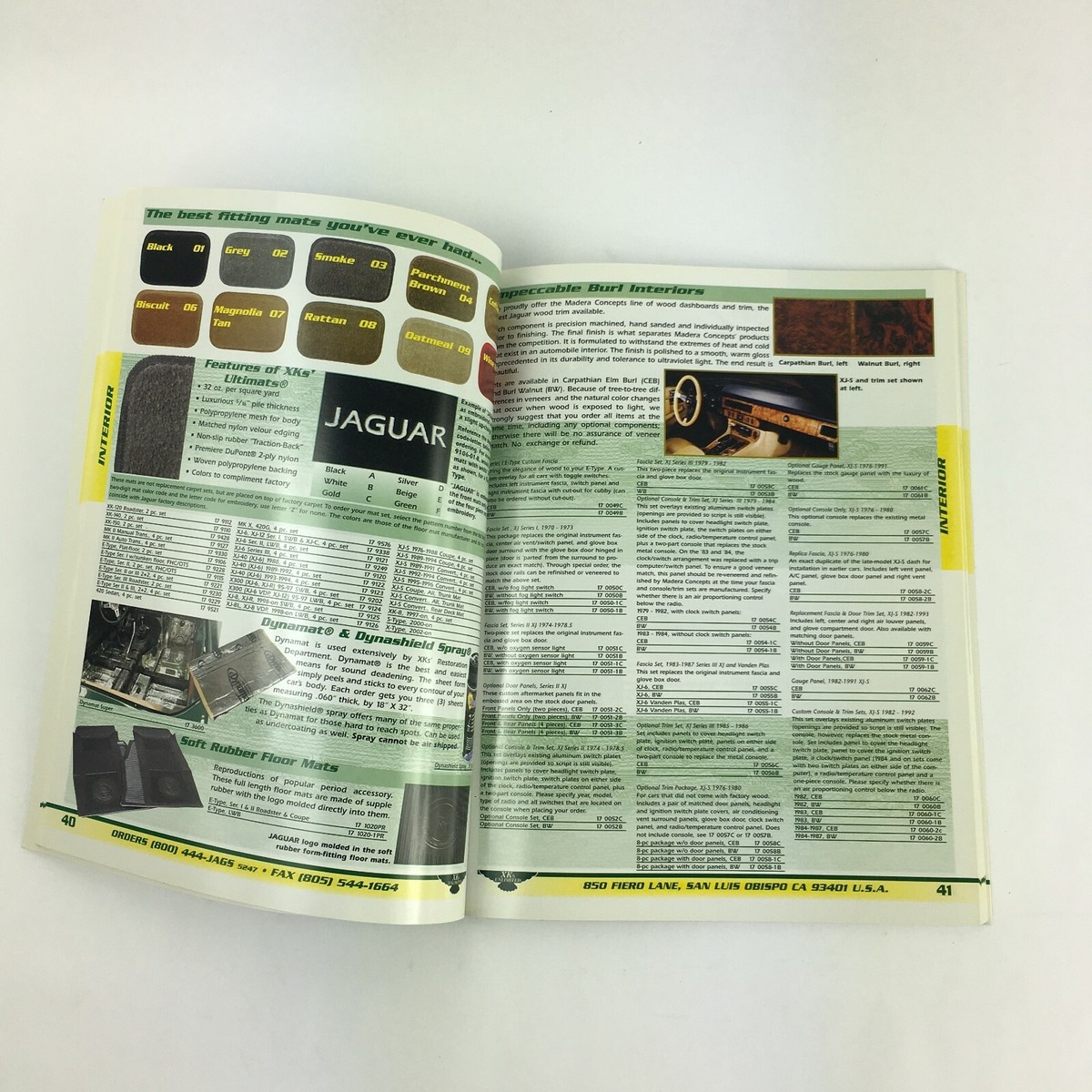 2002 The Jaguar Performance & Accessory Collection From XK's