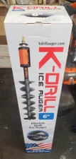 K-Drill Kdrill NEW OEM Electric Drill Ice Auger 6"