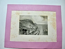 1837 "Honfleur"  -   "Rivers of France" Engraving