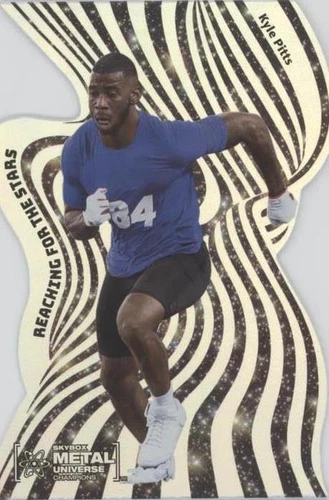 2021 Skybox Metal Universe Champions Kyle Pitts #RFS-3