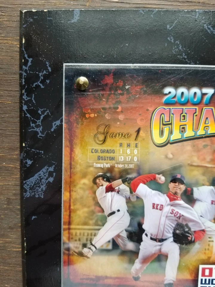 2007 Photofile Boston Red Sox 2007 World Series Champions Wall Hanging  - Image 2 of 4