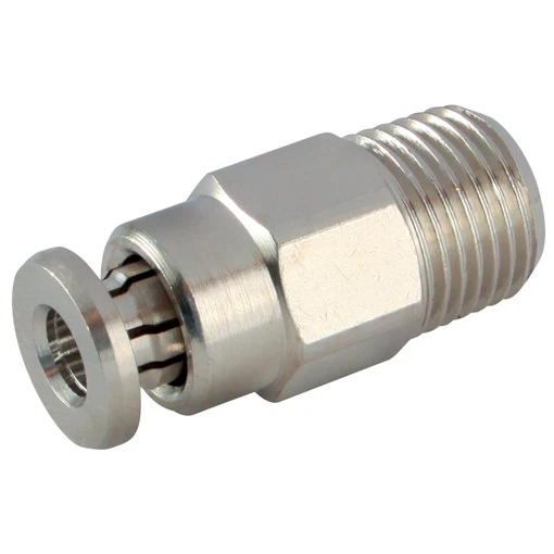 AIGNEP 10mm x 1mm Pitch x 6mm Push fit Stud in Metal, 30 Bar Rated 0-130c