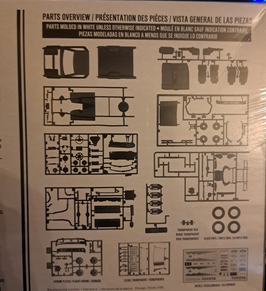 AMT 1/20 '92 Toyota 4x4 Pickup Hilux Off Road Custom Plastic Model Kit New 2023 - Image 4 of 4